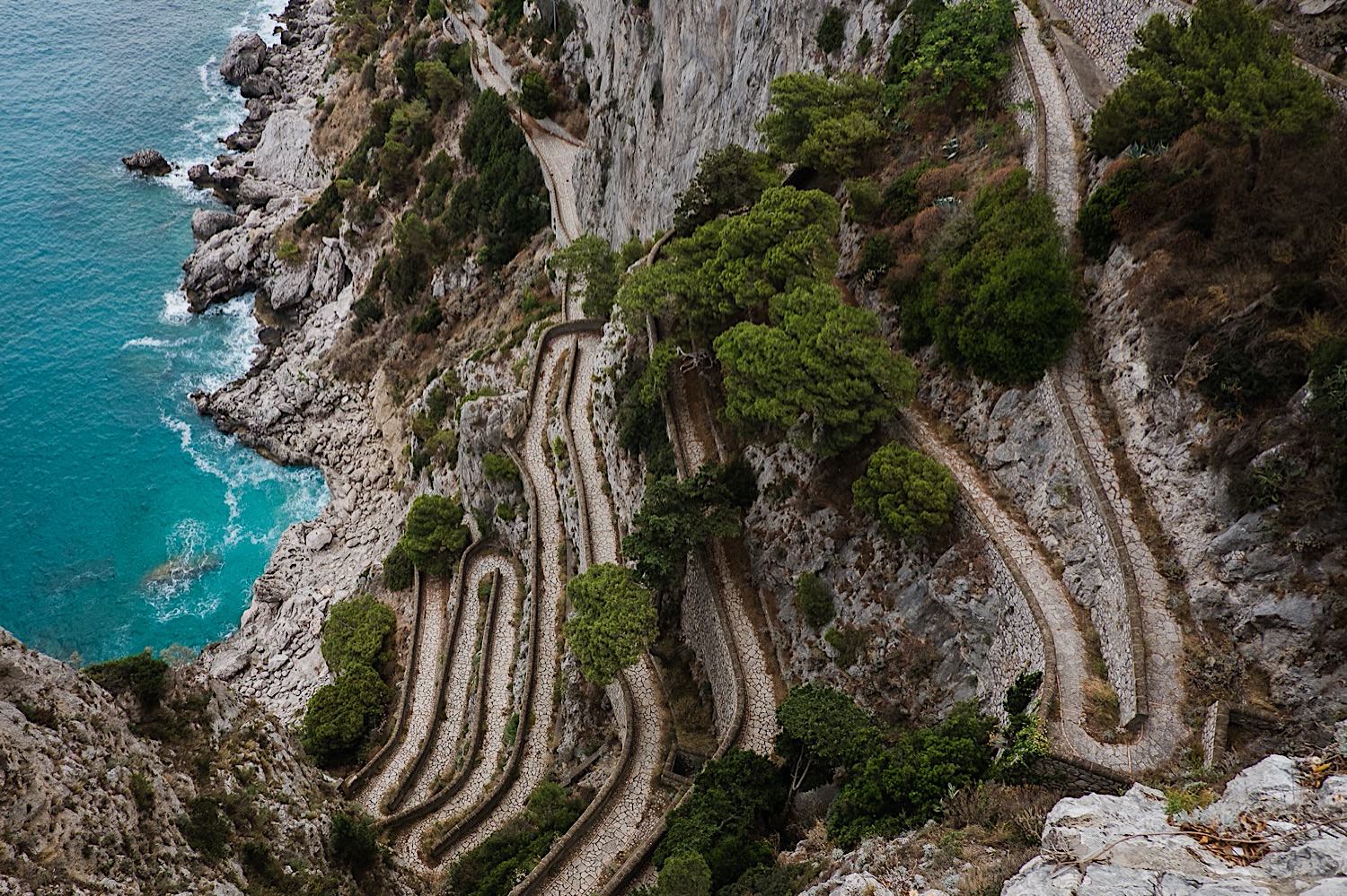 Sightseeing auf Capri - Via Krupp