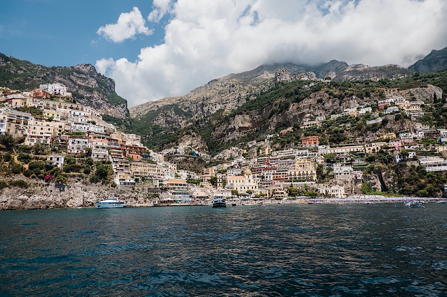 Positano an der Amalfi Küste