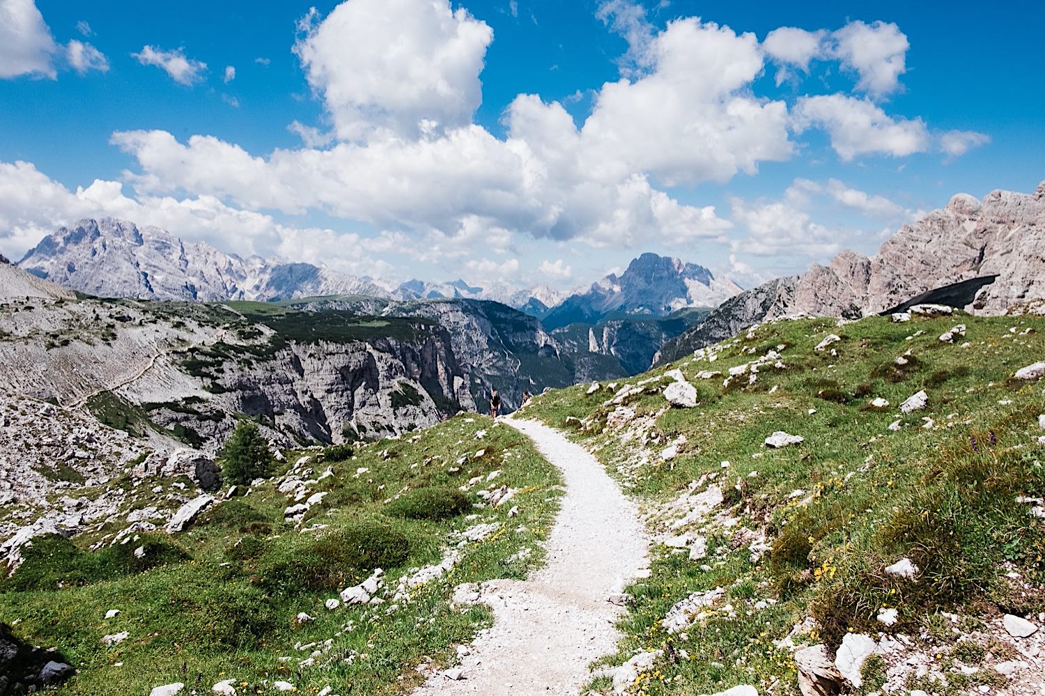 Wanderung zu den Drei Zinnen