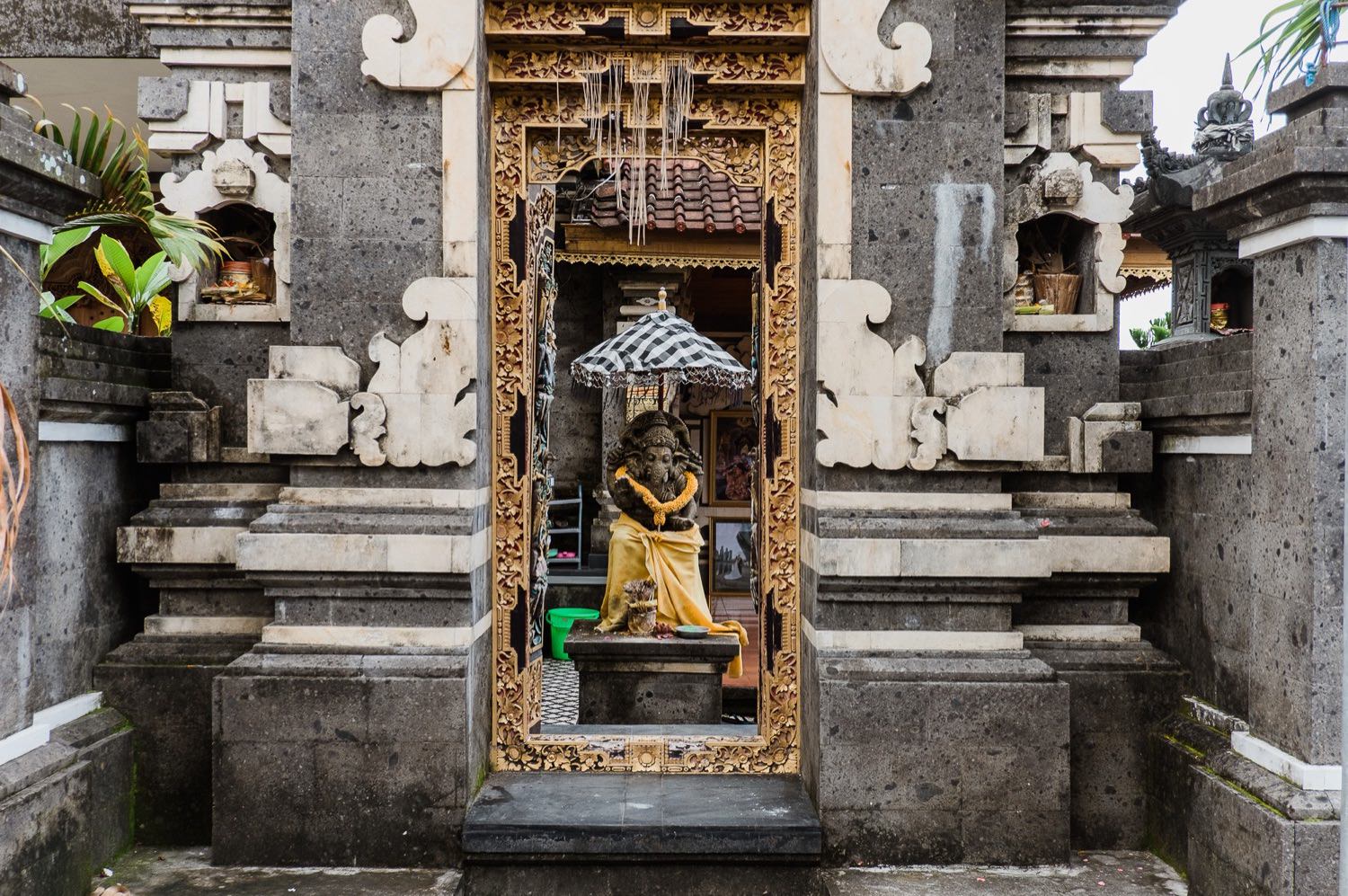 Route für Backpacking auf Bali