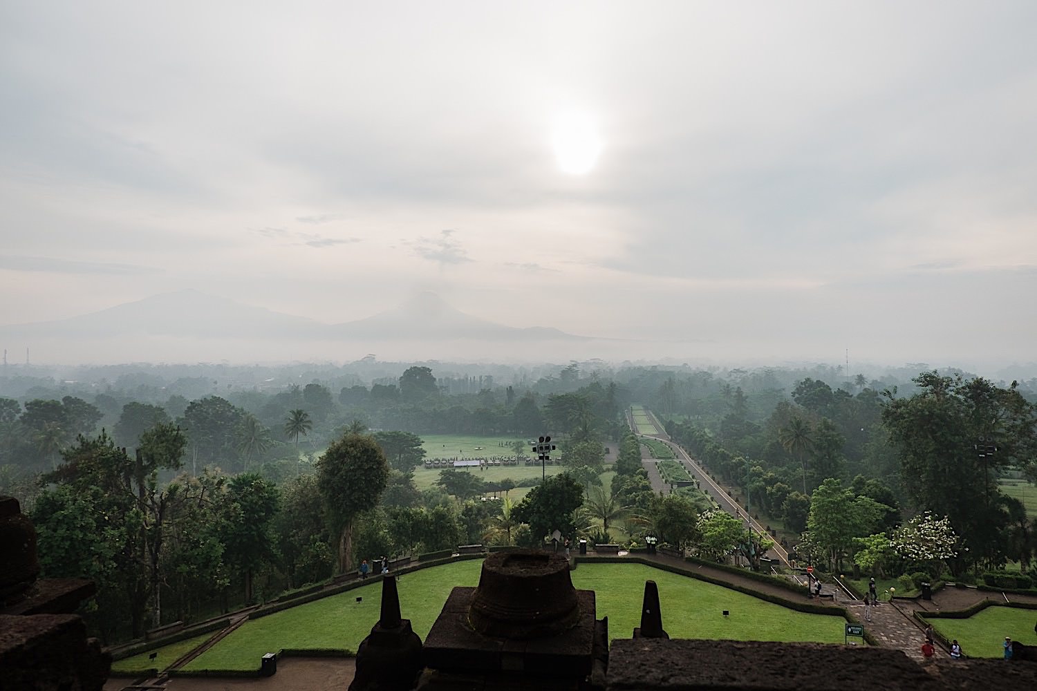 Borobudur Tempel auf Java