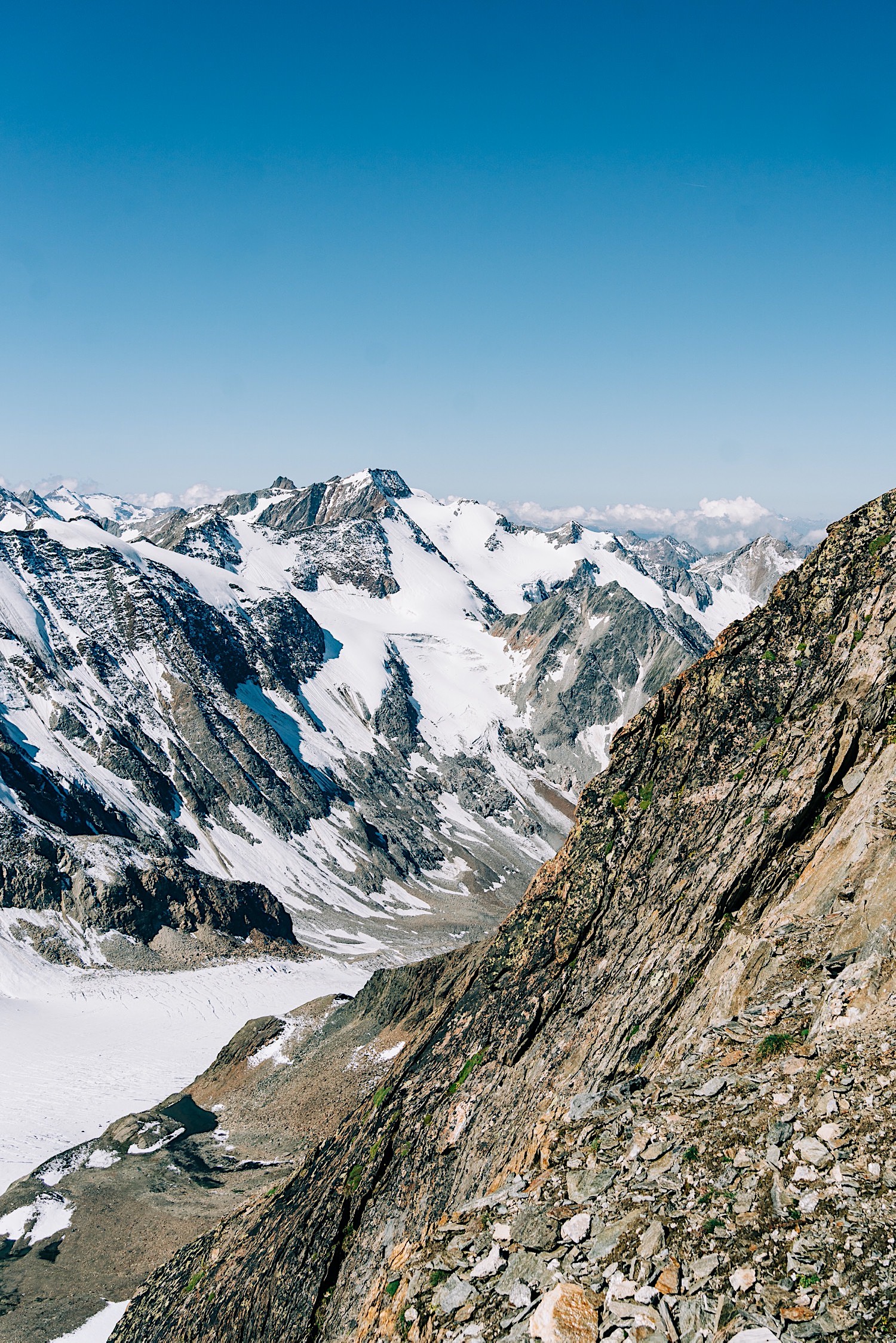 Pitztaler Gletscher in Tirol