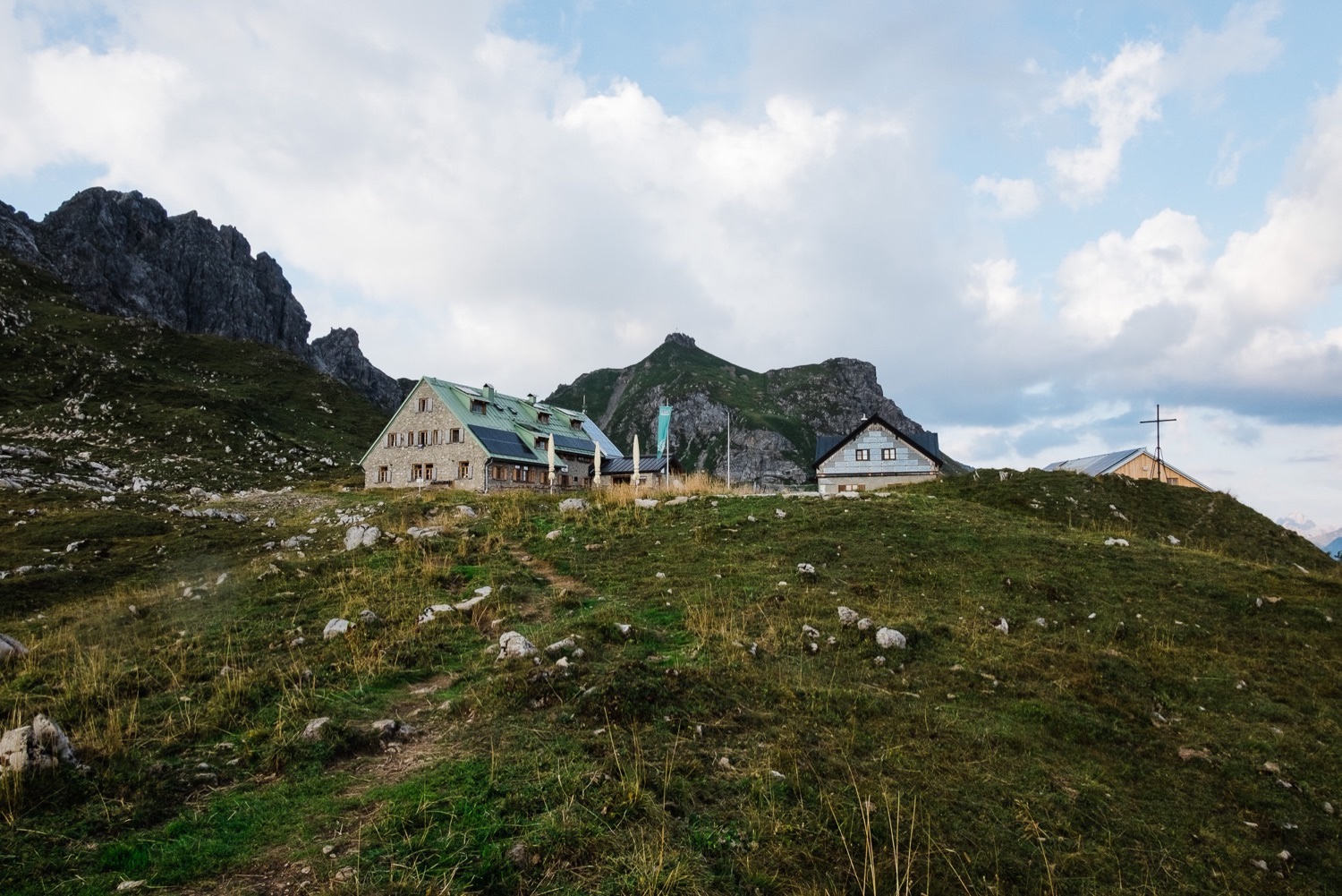 Wanderung zur Mindelheimer Hütte im Kleinwalsertal