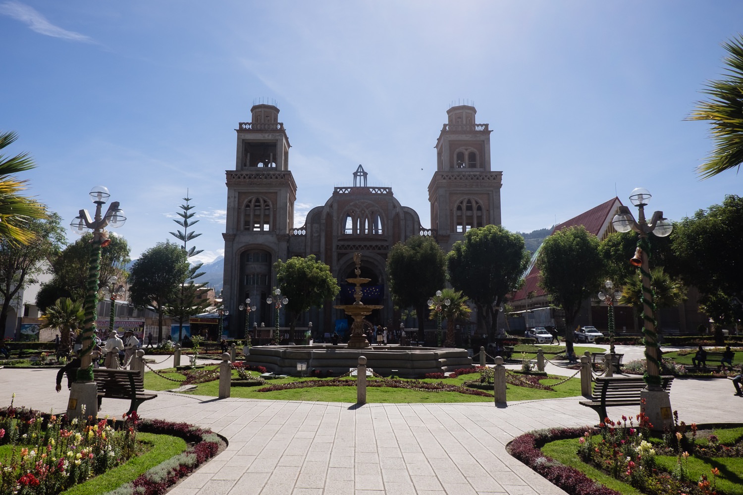Plaza de Armas in Huaraz