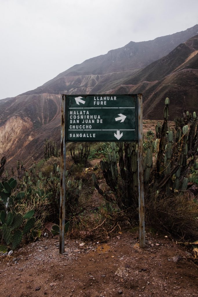 Wanderung im Colca Canyon in Peru