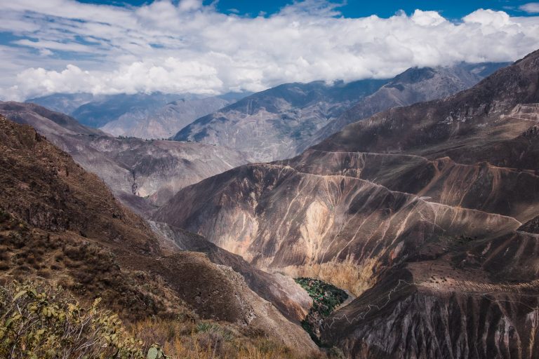 Cola Canyon in Peru perfekt zum wandern
